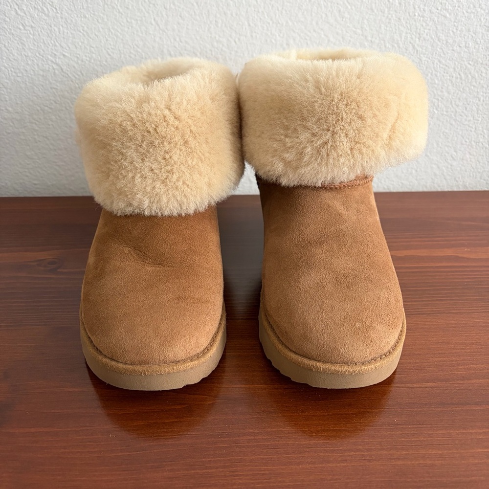 Ugg Cozy Tan Shearling Boots